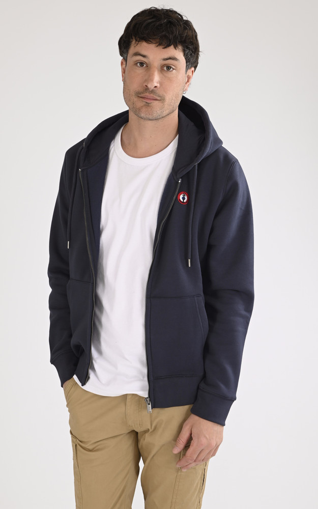 La Canadienne Sweat Beechcraft Bleu Marine