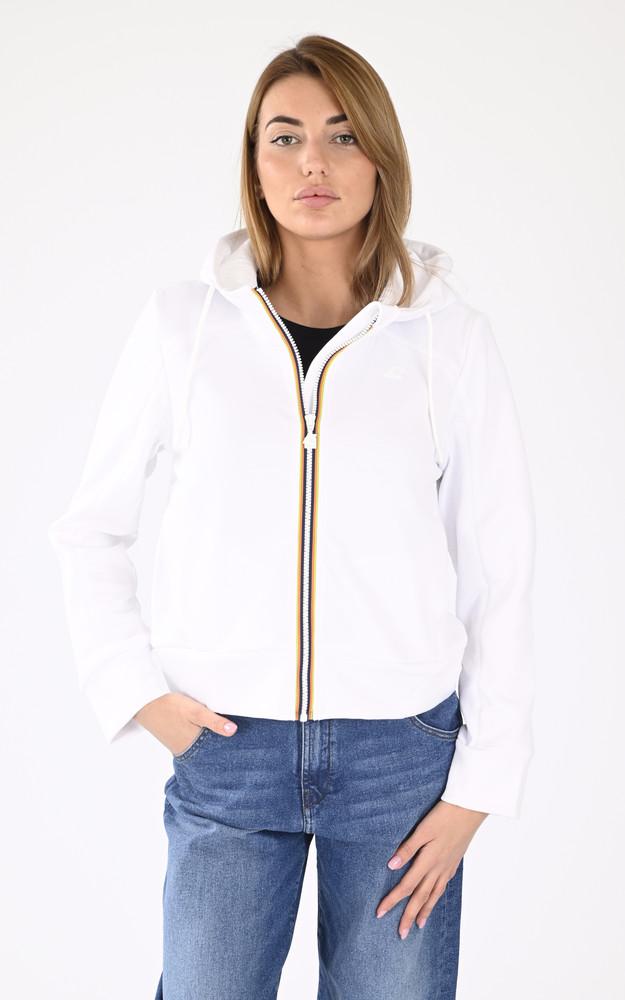La Canadienne Sweat Capuche DIVINE LIGHT Blanc