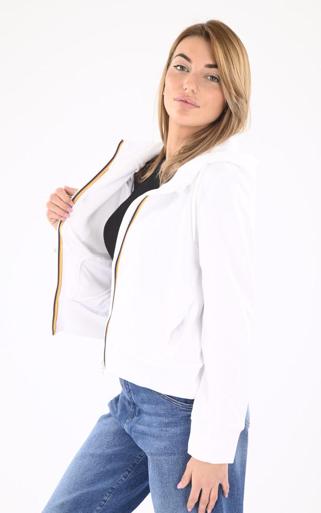 La Canadienne Sweat Capuche DIVINE LIGHT Blanc