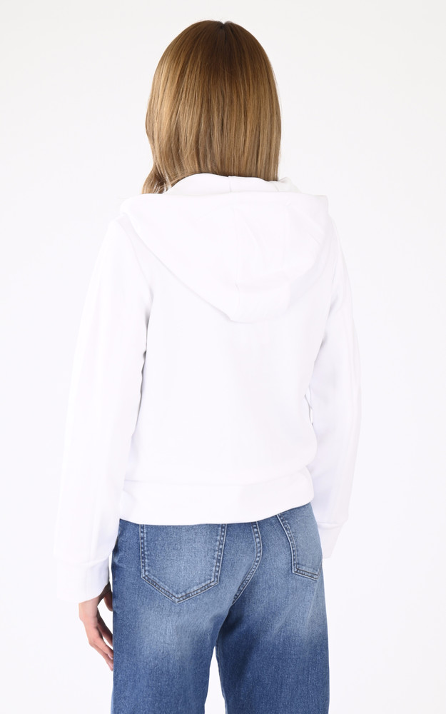 La Canadienne Sweat Capuche DIVINE LIGHT Blanc