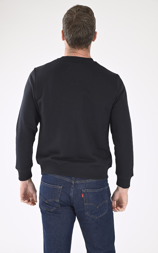 La Canadienne Sweat Coton Baptiste Bleu Marine