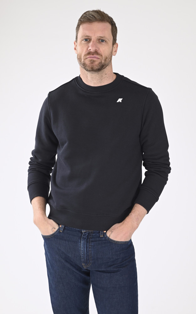 la canadienne Sweat coton Baptiste bleu marine