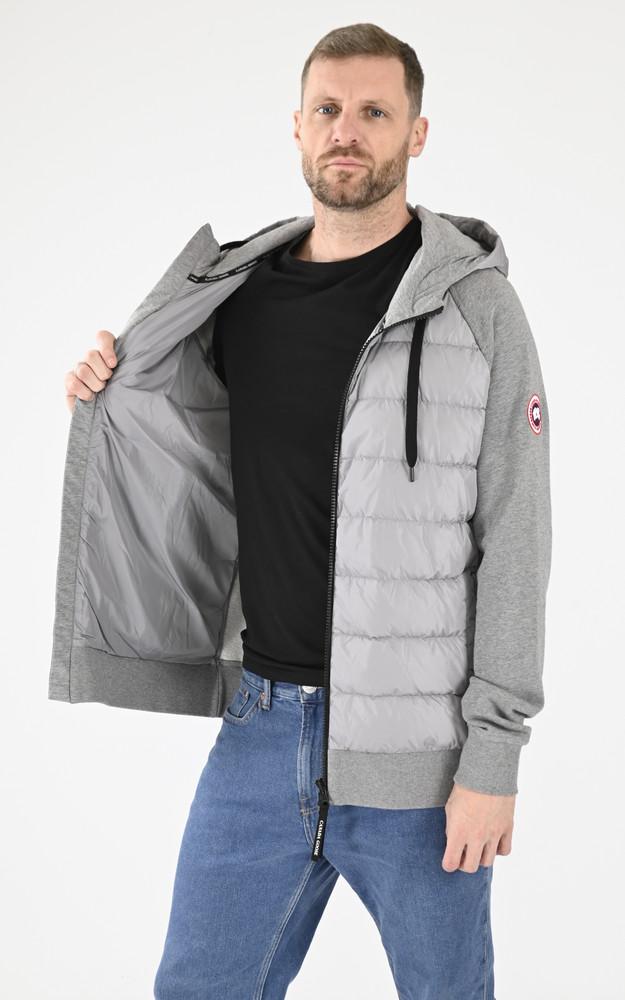 La Canadienne Sweat Hybridge Huron Full Zip Gris