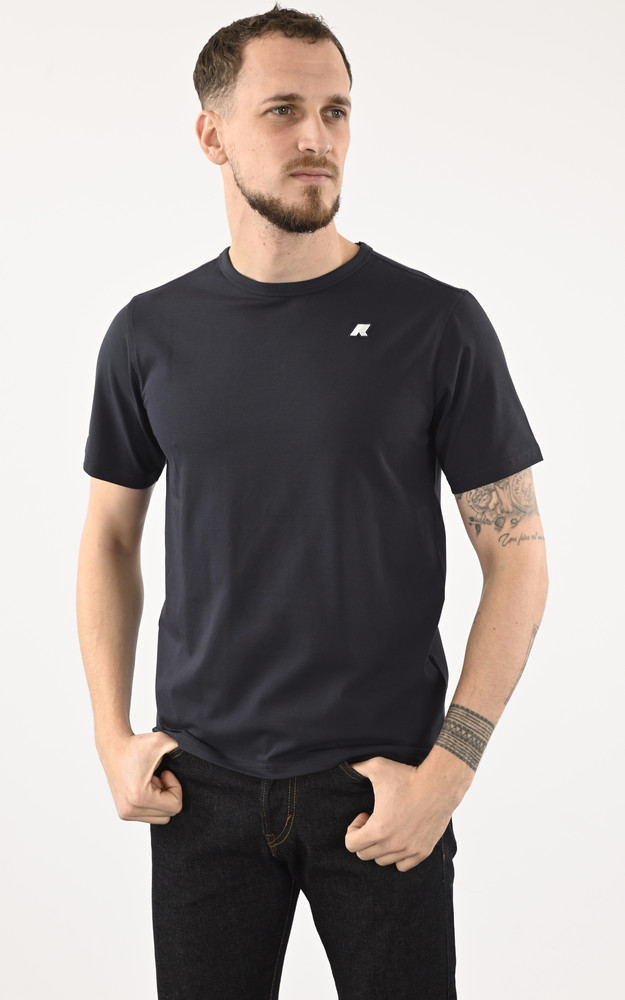 la canadienne T-shirt Adame bleu