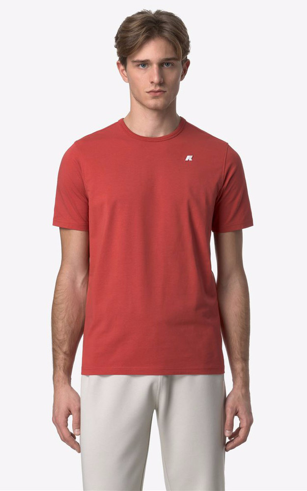 la canadienne T-shirt Adame rouge