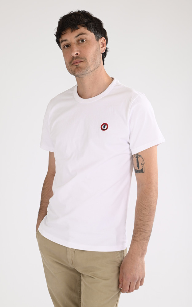 la canadienne T-shirt Challenger blanc