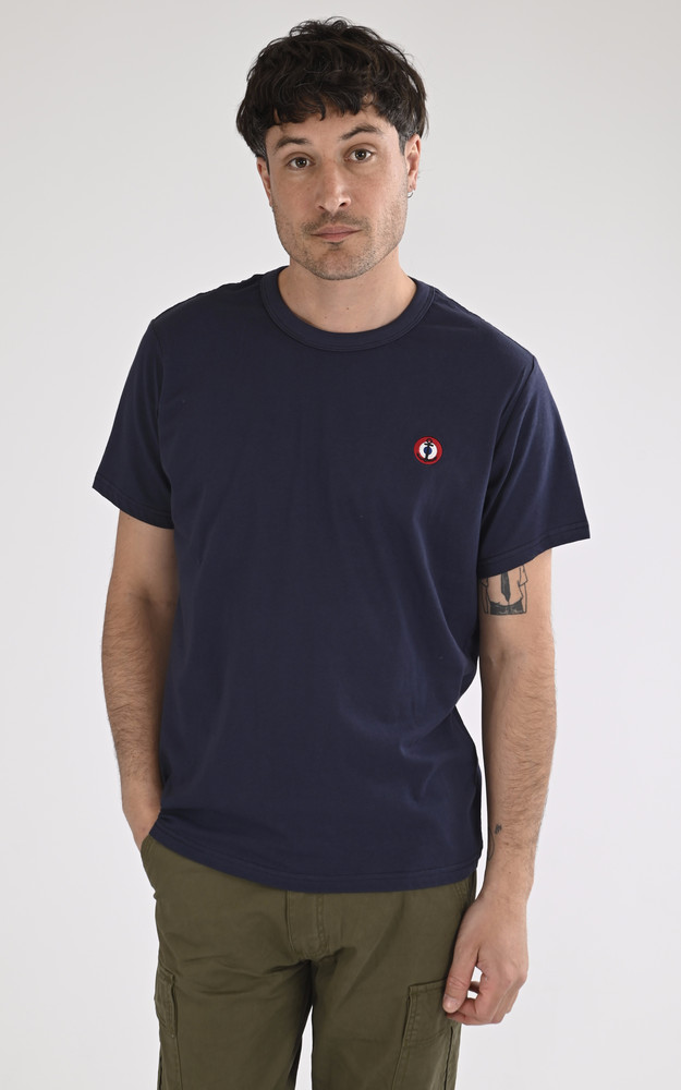 la canadienne T-shirt Challenger bleu marine