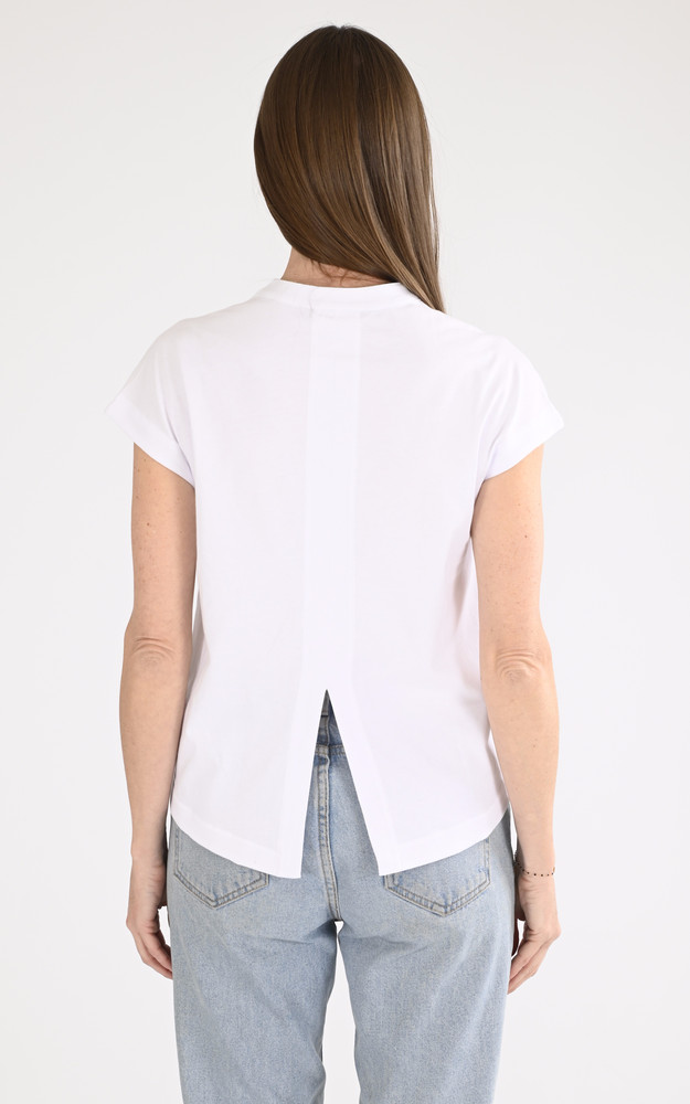 La Canadienne T-shirt Coton Isère Blanc