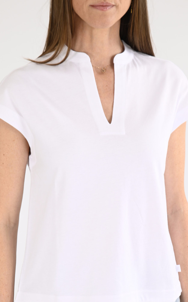 La Canadienne T-shirt Coton Isère Blanc