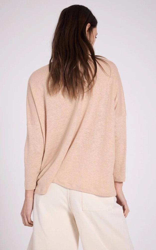 La Canadienne T-shirt Manches Longues Beige