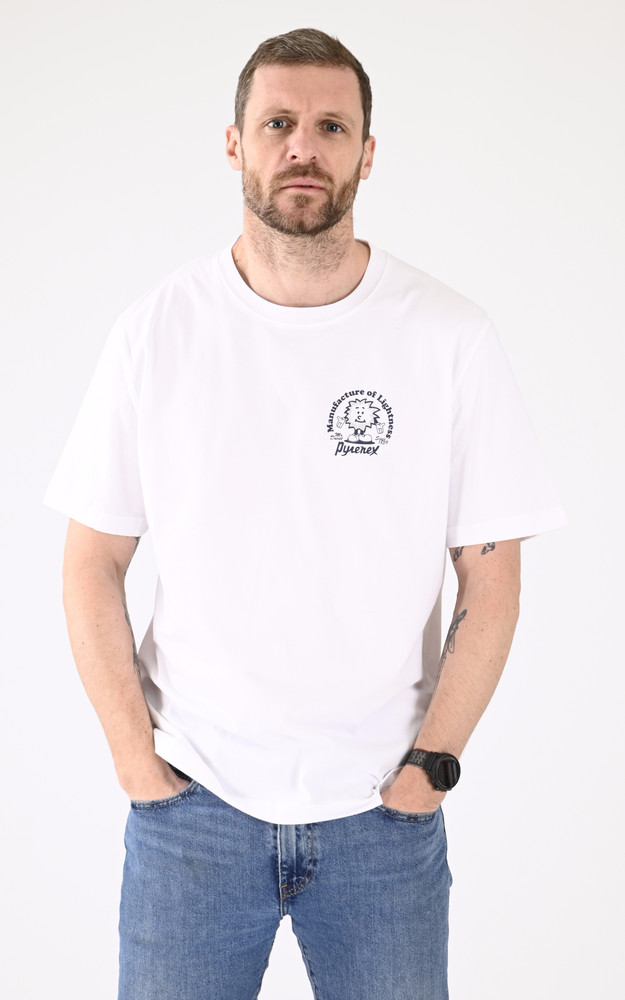 la canadienne T-shirt Mfg Tee blanc
