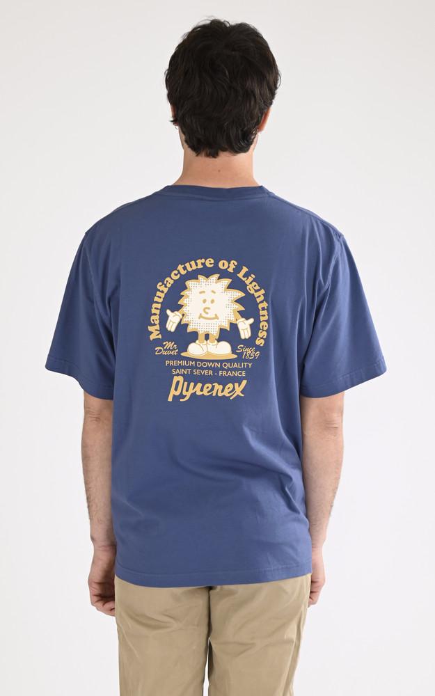 La Canadienne T-shirt Mfg Tee Bleu