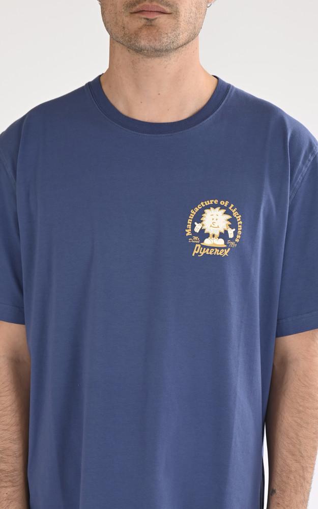 La Canadienne T-shirt Mfg Tee Bleu