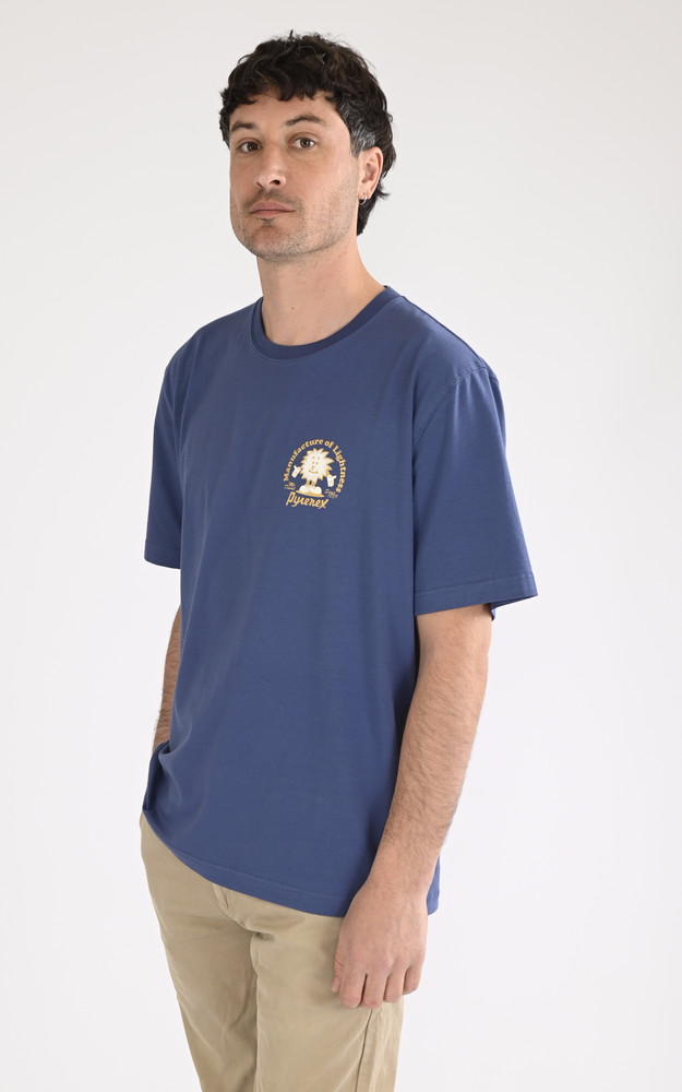 la canadienne T-shirt Mfg Tee bleu