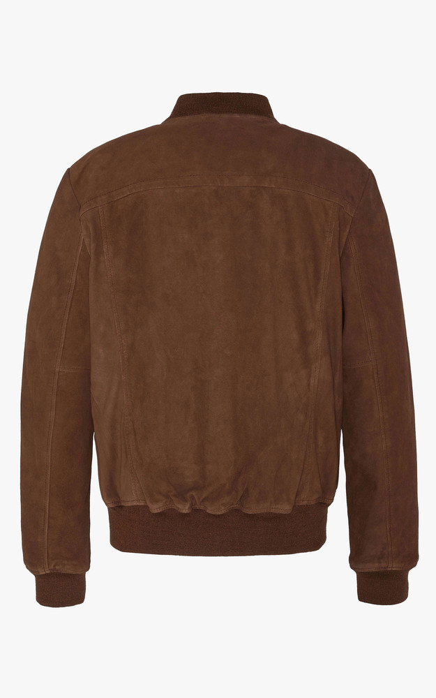 La Canadienne Teddy Cuir Velours LC300 Cognac