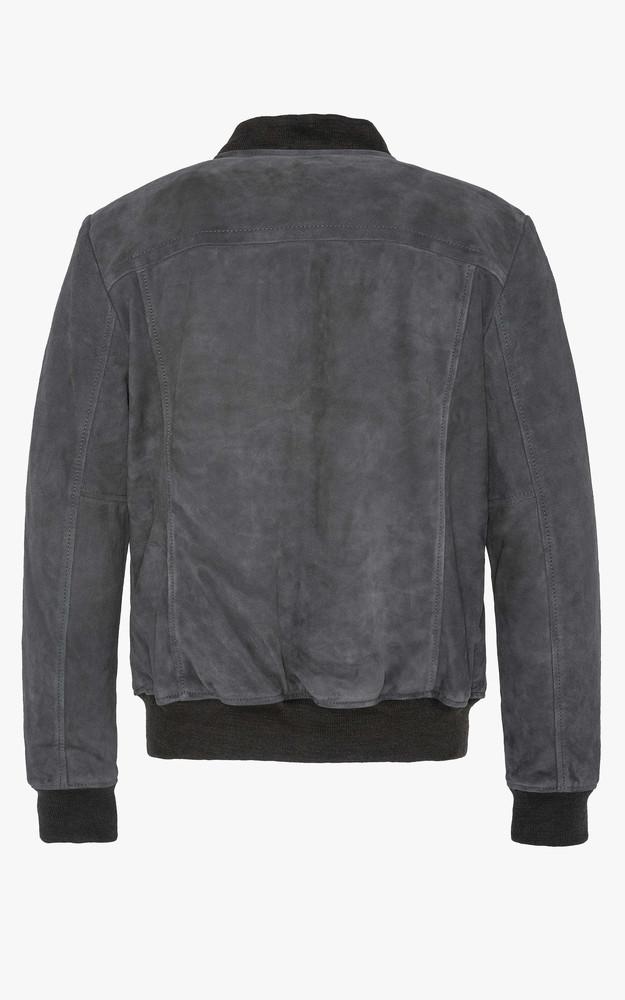 La Canadienne Teddy Cuir Velours LC300 Dark Grey