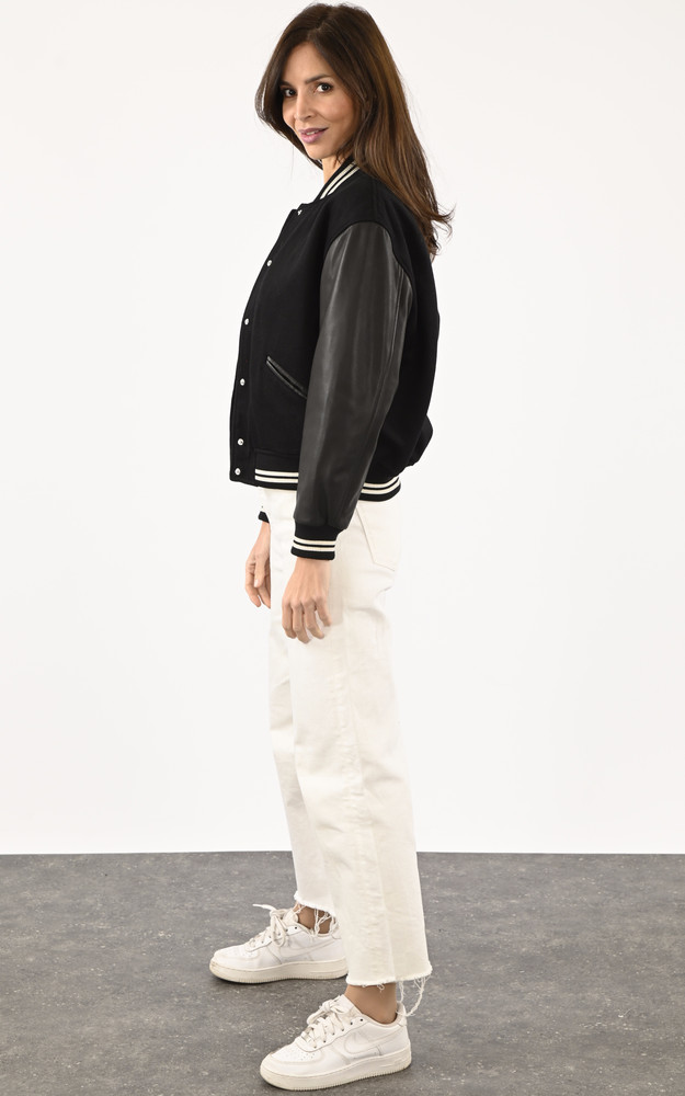 La Canadienne Teddy Laine Et Agneau Noir