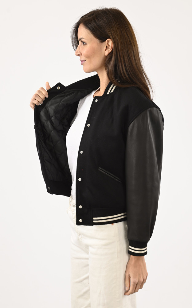 La Canadienne Teddy Laine Et Agneau Noir