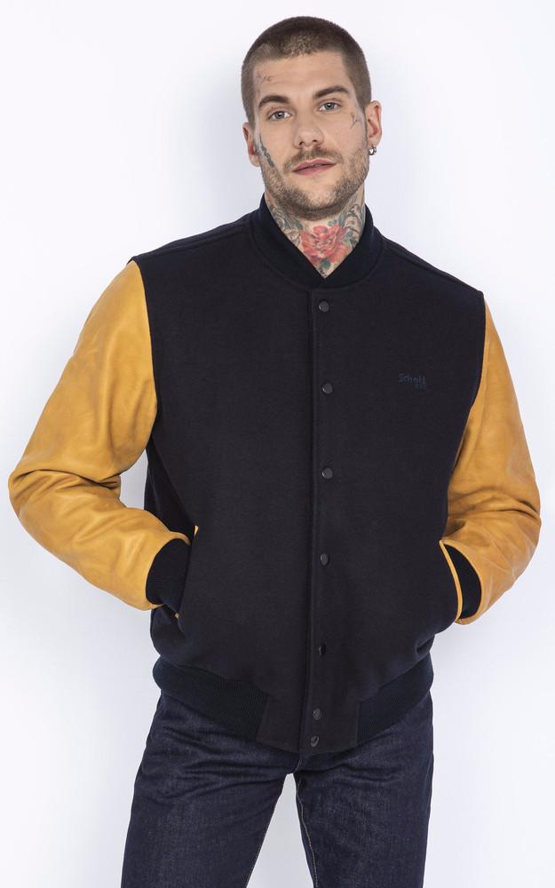 la canadienne Teddy LC USA marine et cognac