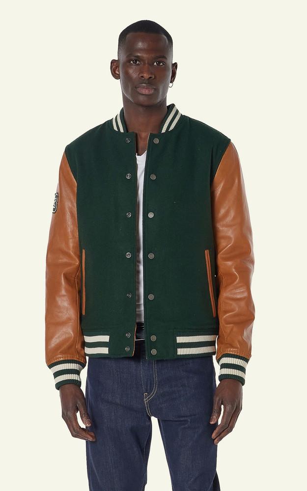 la canadienne Teddy Varsity vert