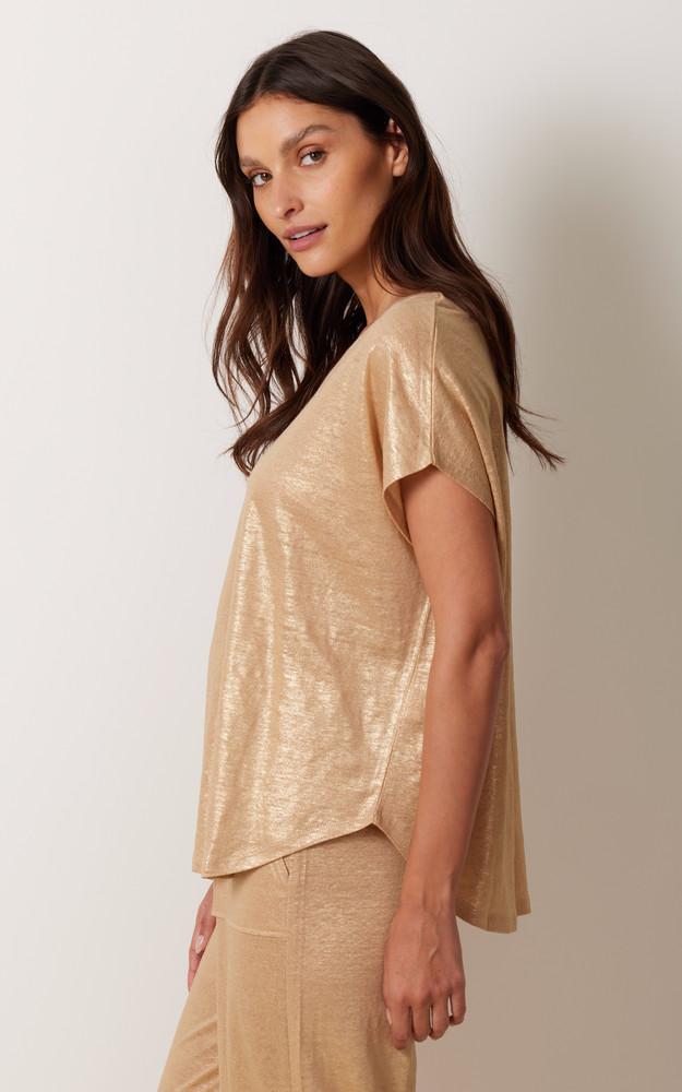 La Canadienne Top Lin Tess Beige Doré