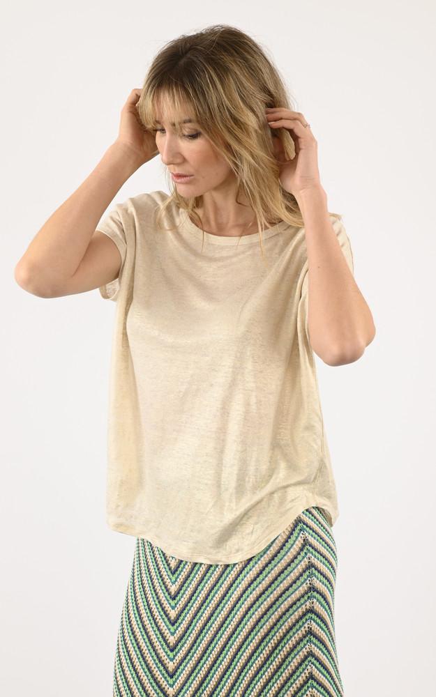 La Canadienne Top Lin Tess écru Doré