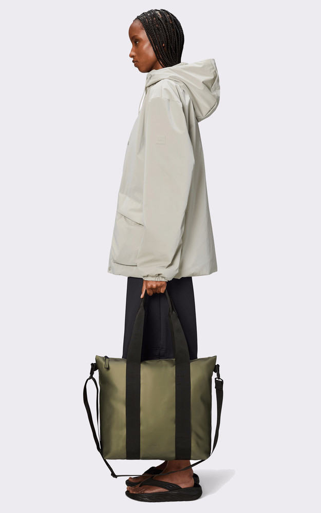 La Canadienne Tote Bag Mini Kaki Métallique