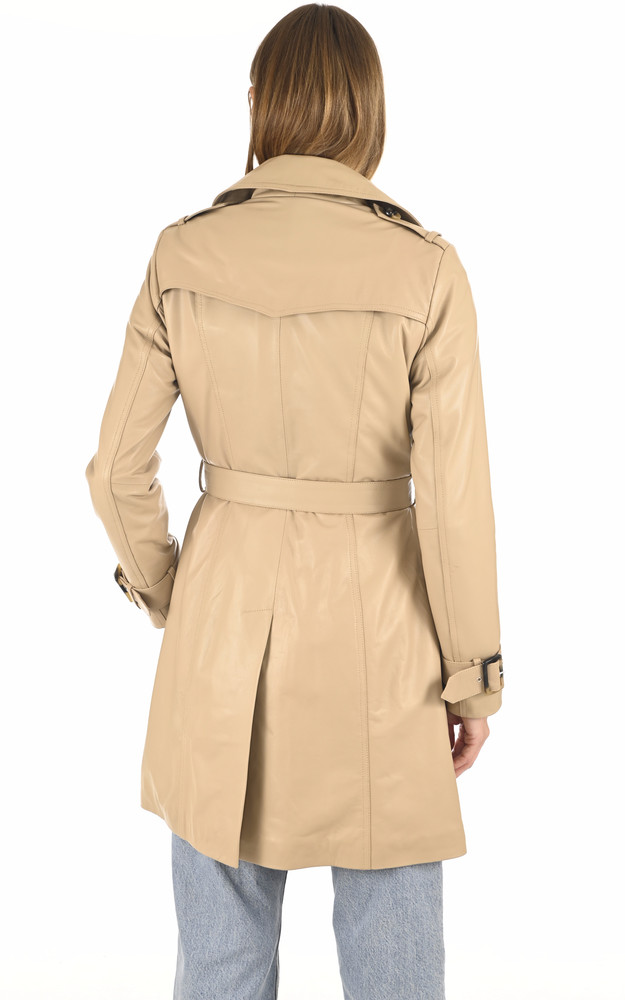 La Canadienne Trench Agneau Beige