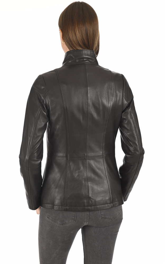 La Canadienne Veste Agneau Noir