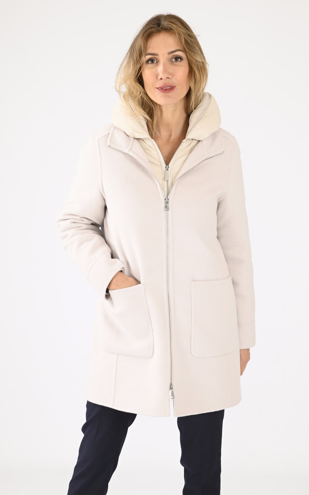 La Canadienne Veste Balma 2 En 1 Balma Blanc Cassé