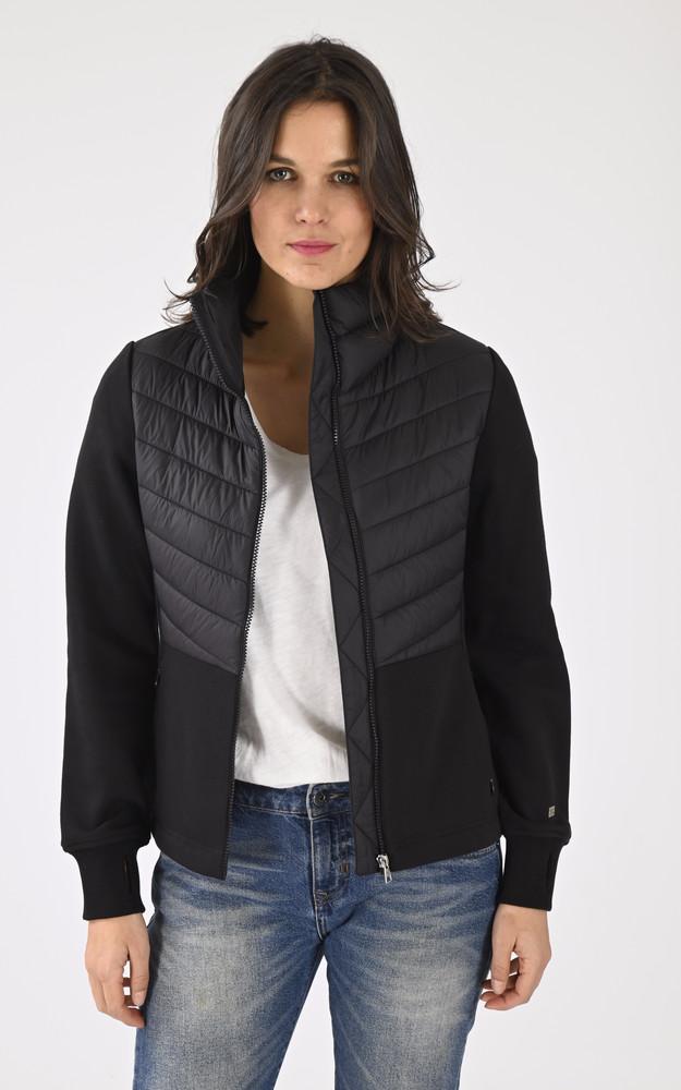 La Canadienne Veste Bi-matière Annick Noire
