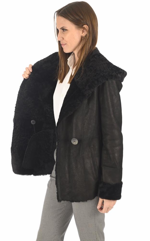 La Canadienne Veste Capuche Merinillo Noire