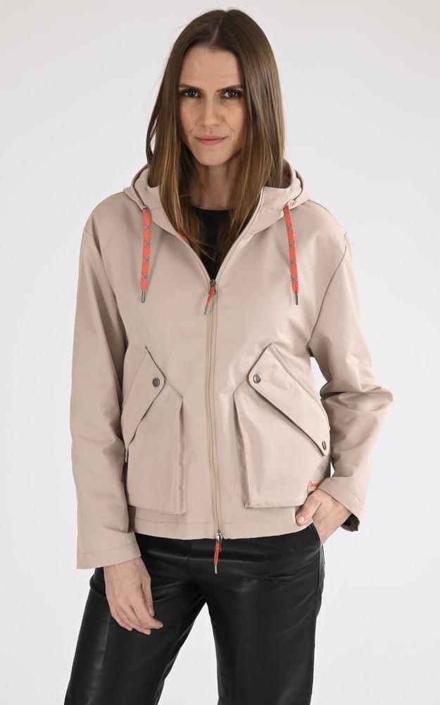 la canadienne Veste capuche Waterfall beige