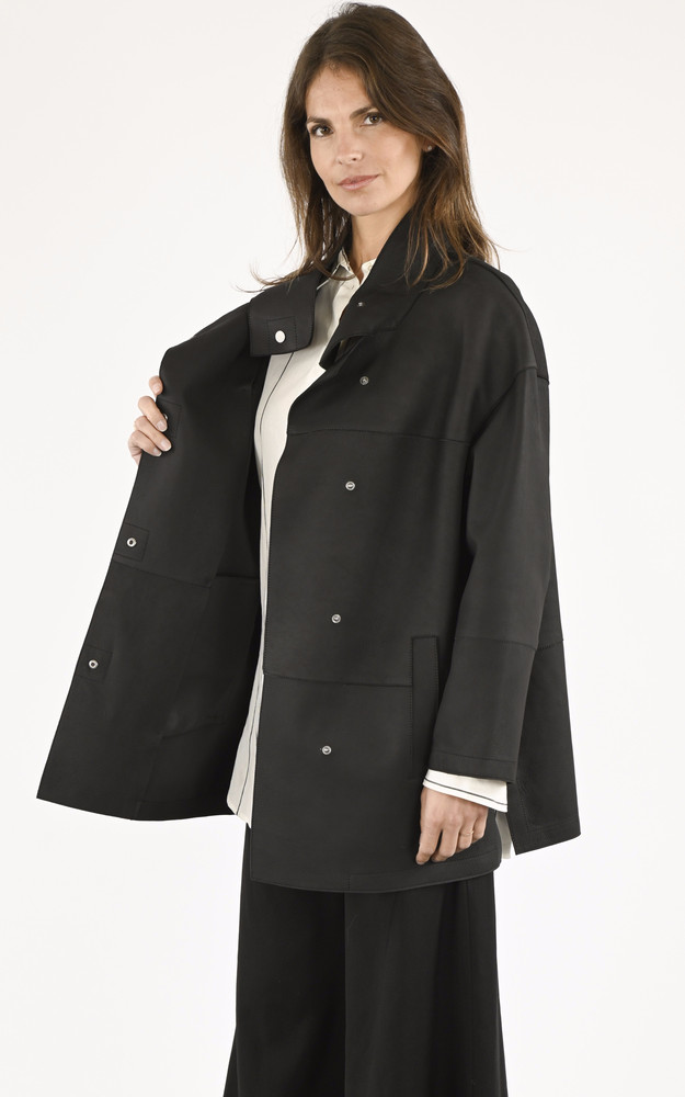 La Canadienne Veste Confort Agneau Noir