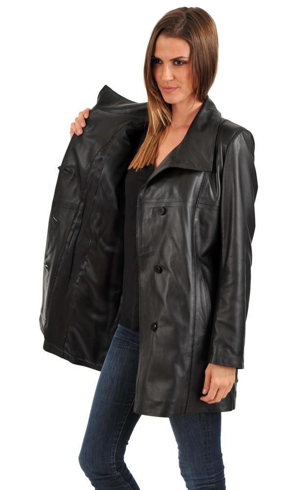 La Canadienne Veste Confort Agneau Noir