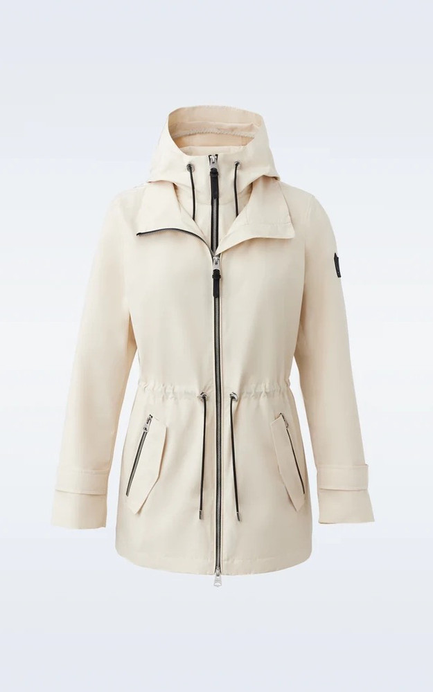 La Canadienne Veste Coupe-vent Melany Cream