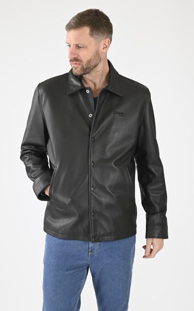 La Canadienne Veste Cuir LCCOACH Noir