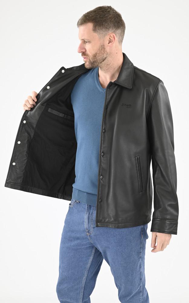 La Canadienne Veste Cuir LCCOACH Noir