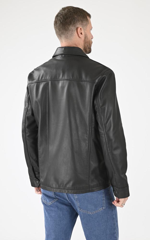 La Canadienne Veste Cuir LCCOACH Noir