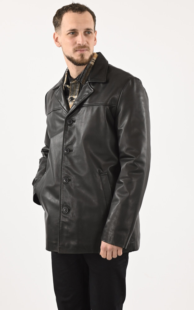 la canadienne Veste cuir LCMAINE2