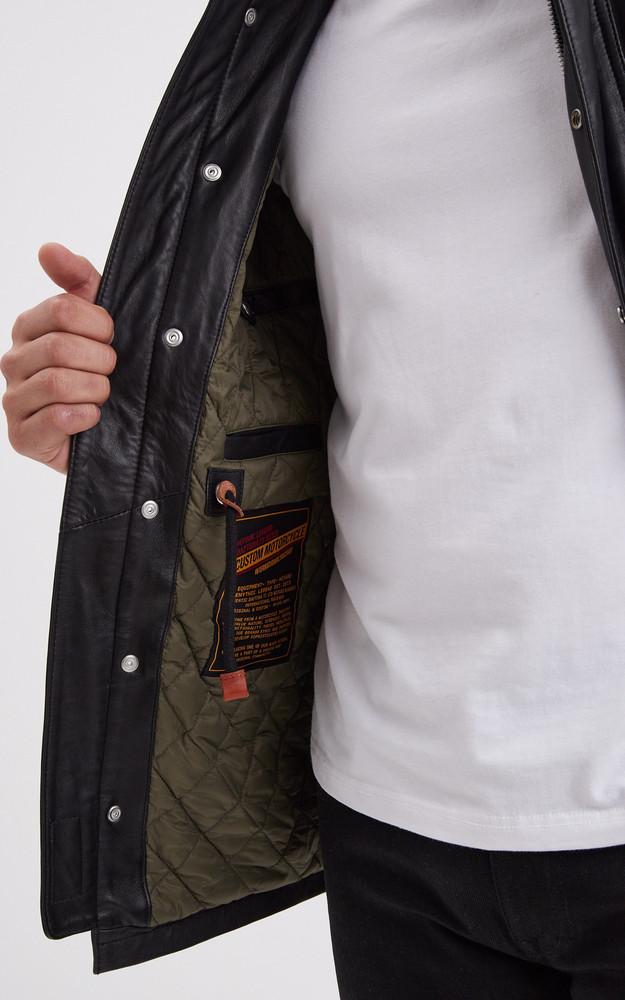 La Canadienne Veste Cuir Salemir Noir