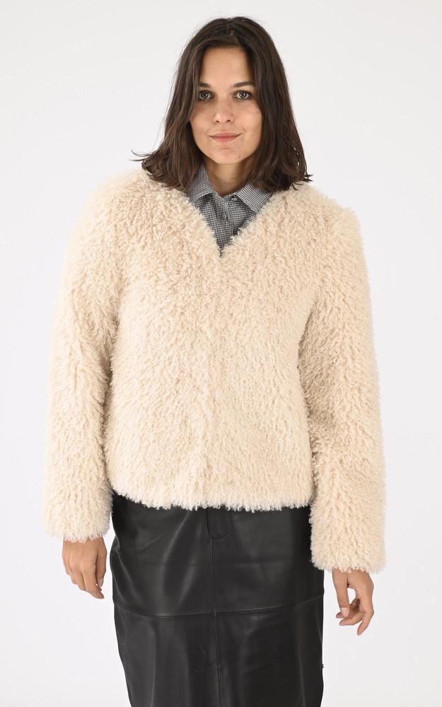 La Canadienne Veste Esprit Laine Bouclée Audio