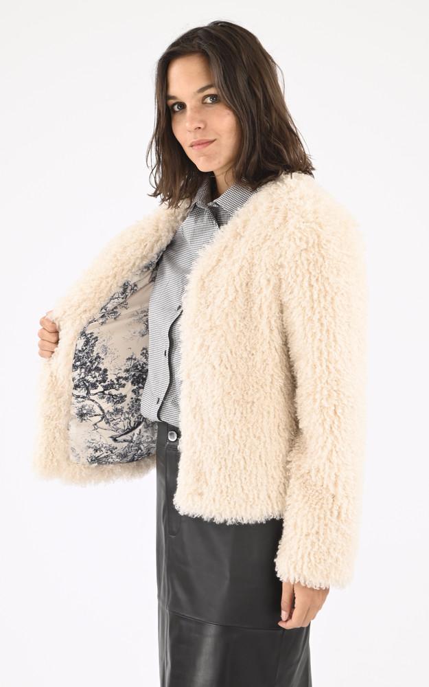 La Canadienne Veste Esprit Laine Bouclée Audio