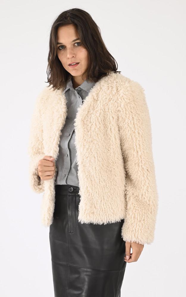 la canadienne Veste esprit laine bouclée Audio