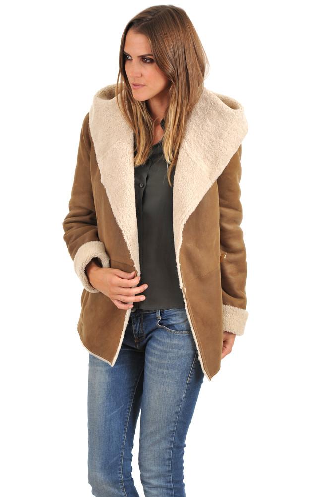 La Canadienne Veste Femme Agneau Merinillo