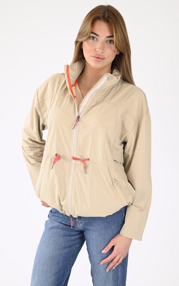 la canadienne Veste fine Climb bleu beige