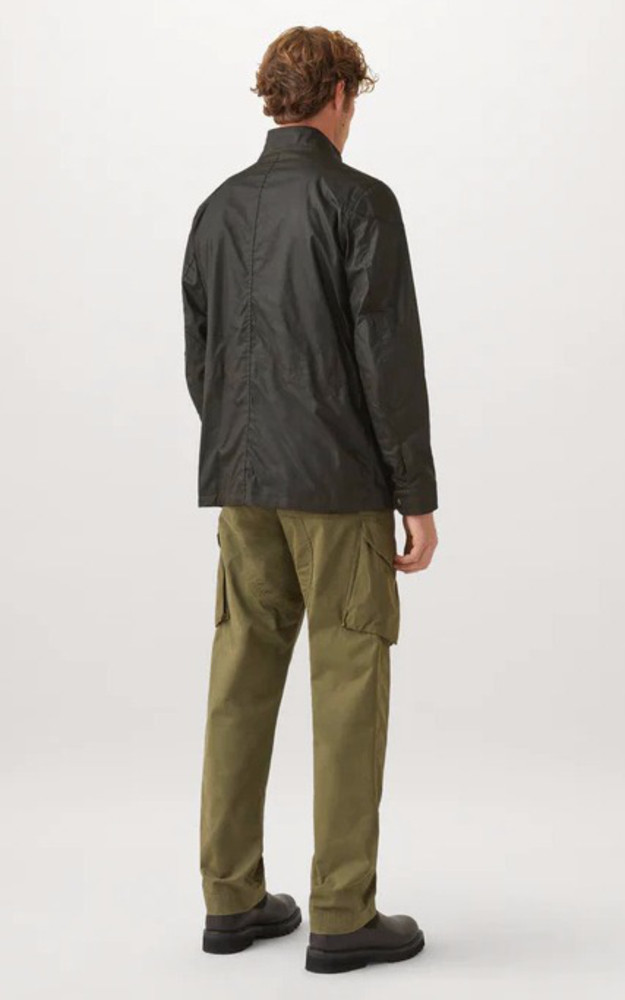 La Canadienne Veste Imperméable Cirée Kaki