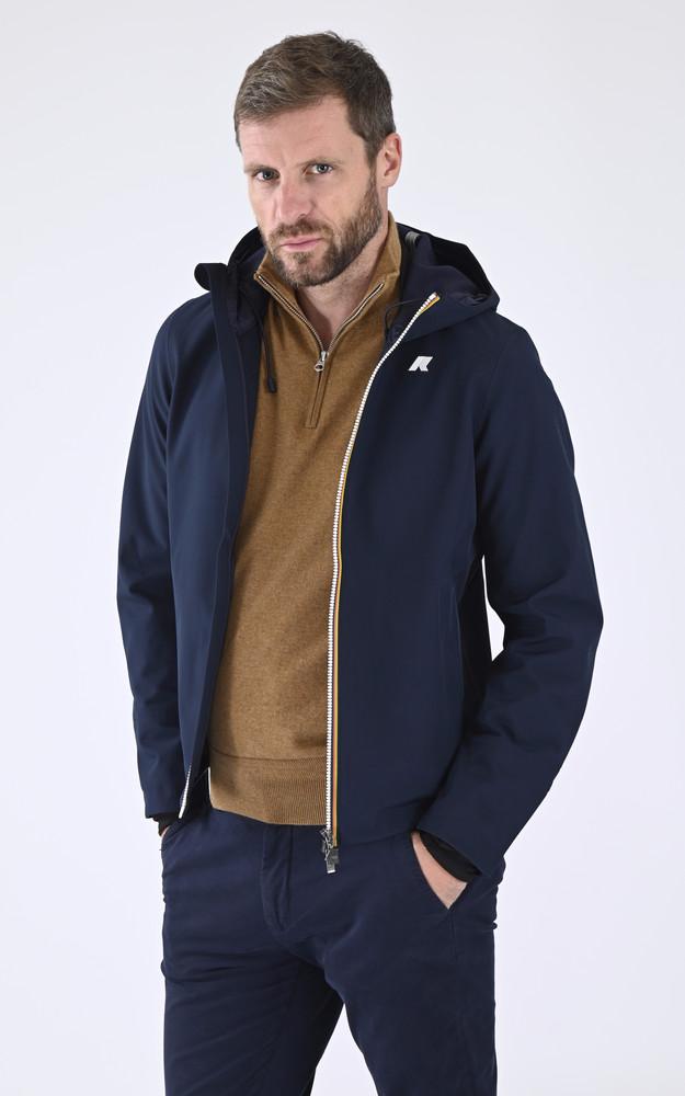 la canadienne Veste Jacko Bonded bleu marine