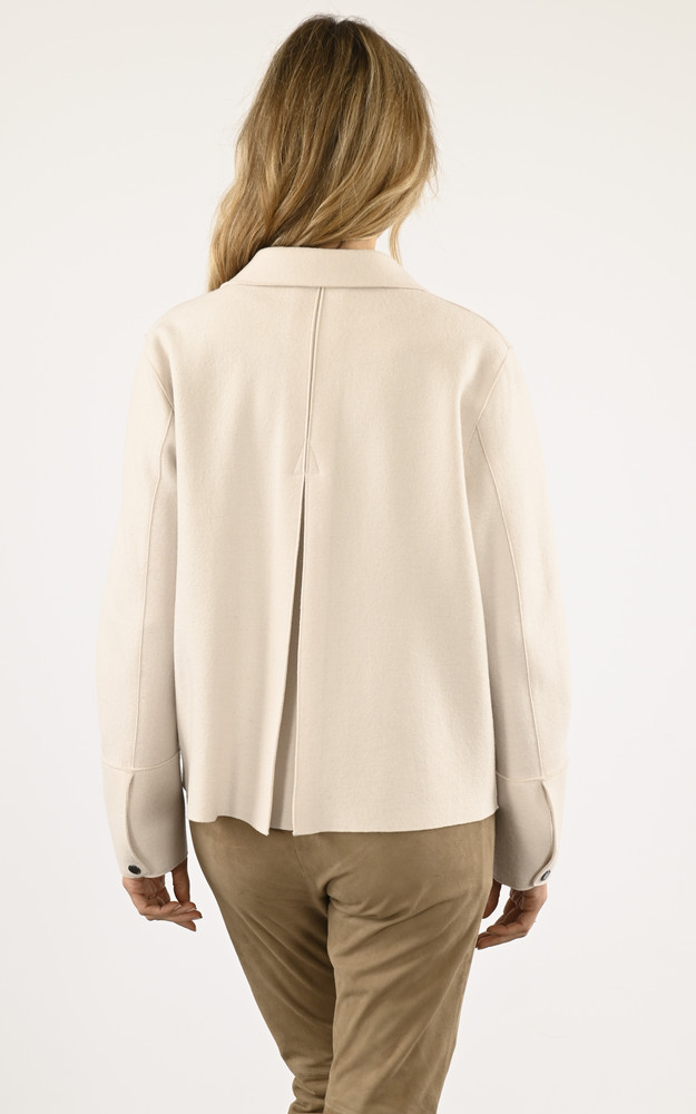 La Canadienne Veste Laine Ambre Beige