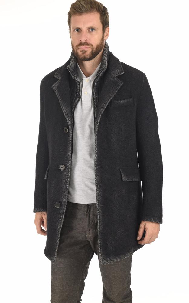 La Canadienne Veste Laine Gris Foncé